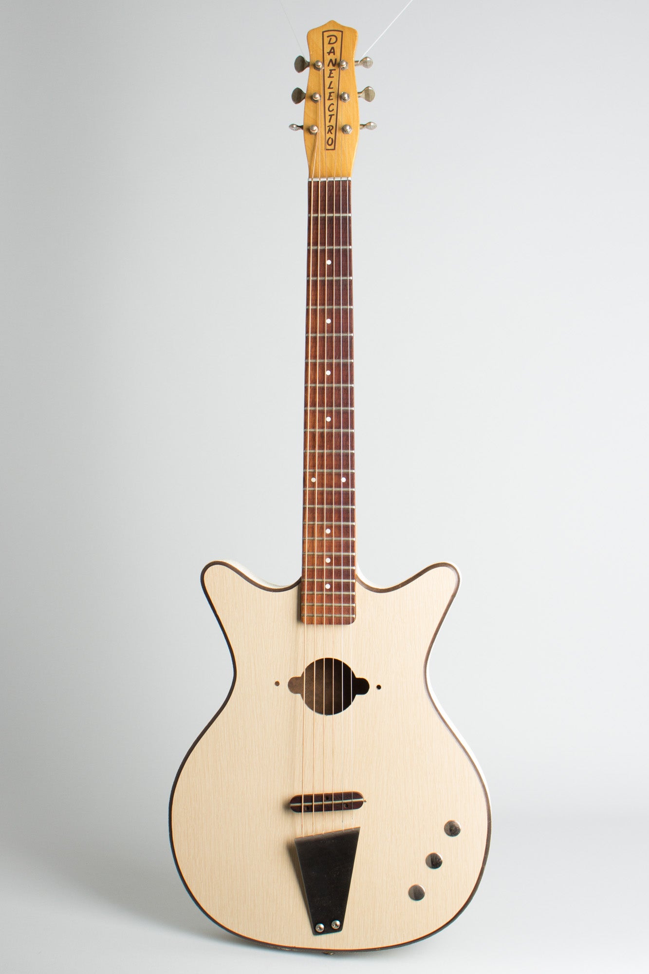 Danelectro Convertible Model 5005 owned by Vinnie Bell Flat Top Acoustic Guitar (1965)