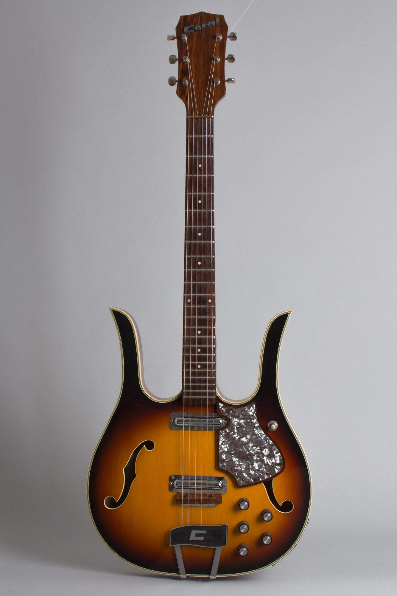 Coral Longhorn L2N6 Hollow Body Electric Guitar (1968)