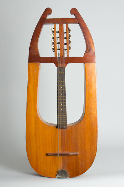 Joe Wright Folk Art Lyre Flat Top Mandolin