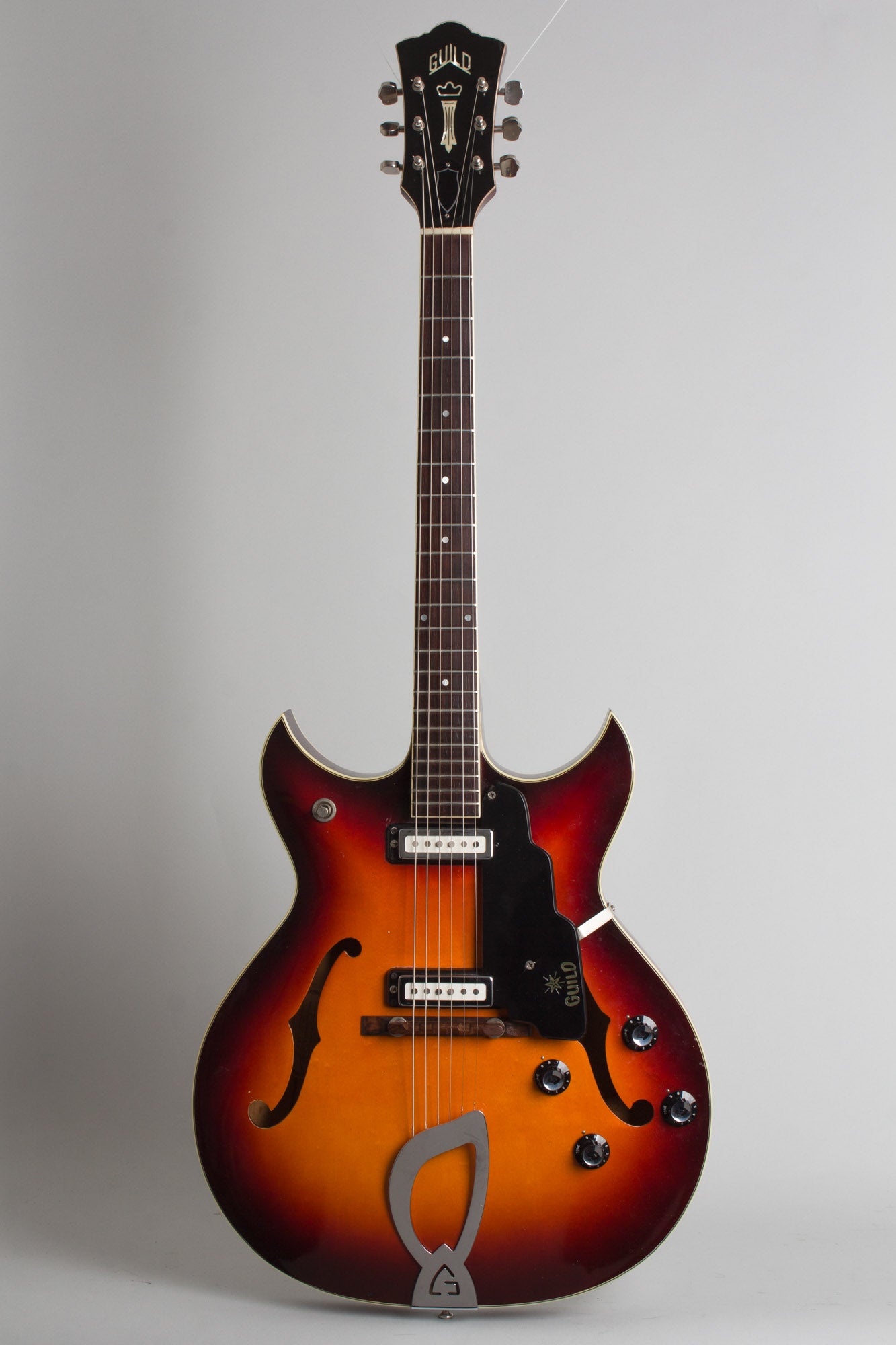 Guild Studio S-302 Thinline Hollow Body Electric Guitar (1968)