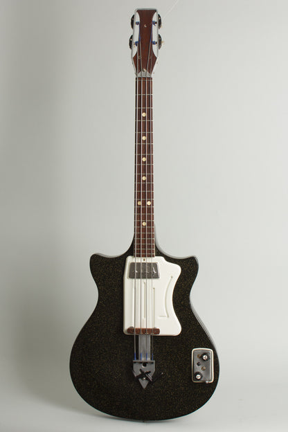 Wandre Roby Basso 63 Semi-Hollow Body Electric Bass Guitar (1963)