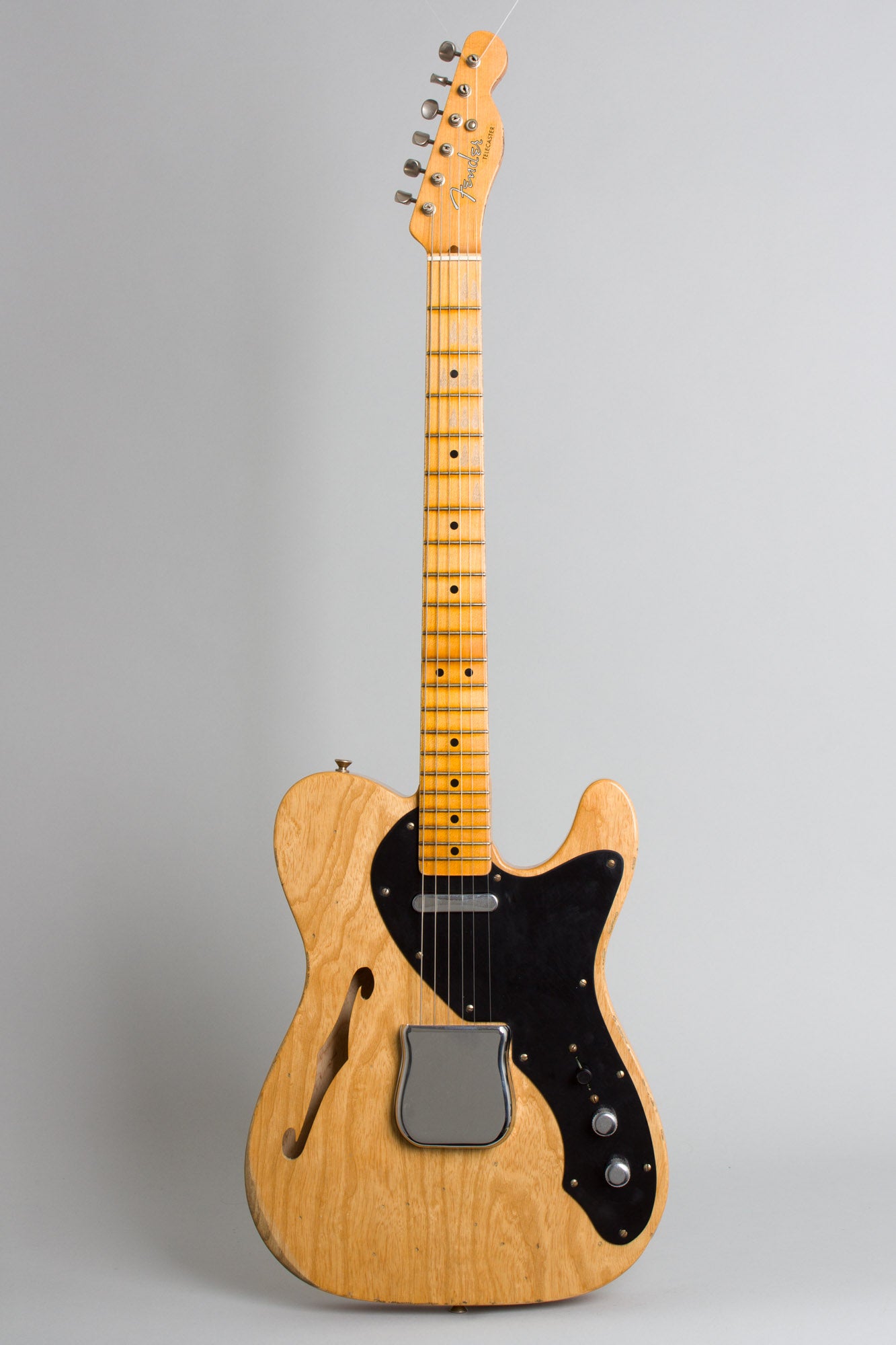 Fender Telecaster Thinline Ltd. NAMM Blackguard Solid Body Electric Guitar (2018)