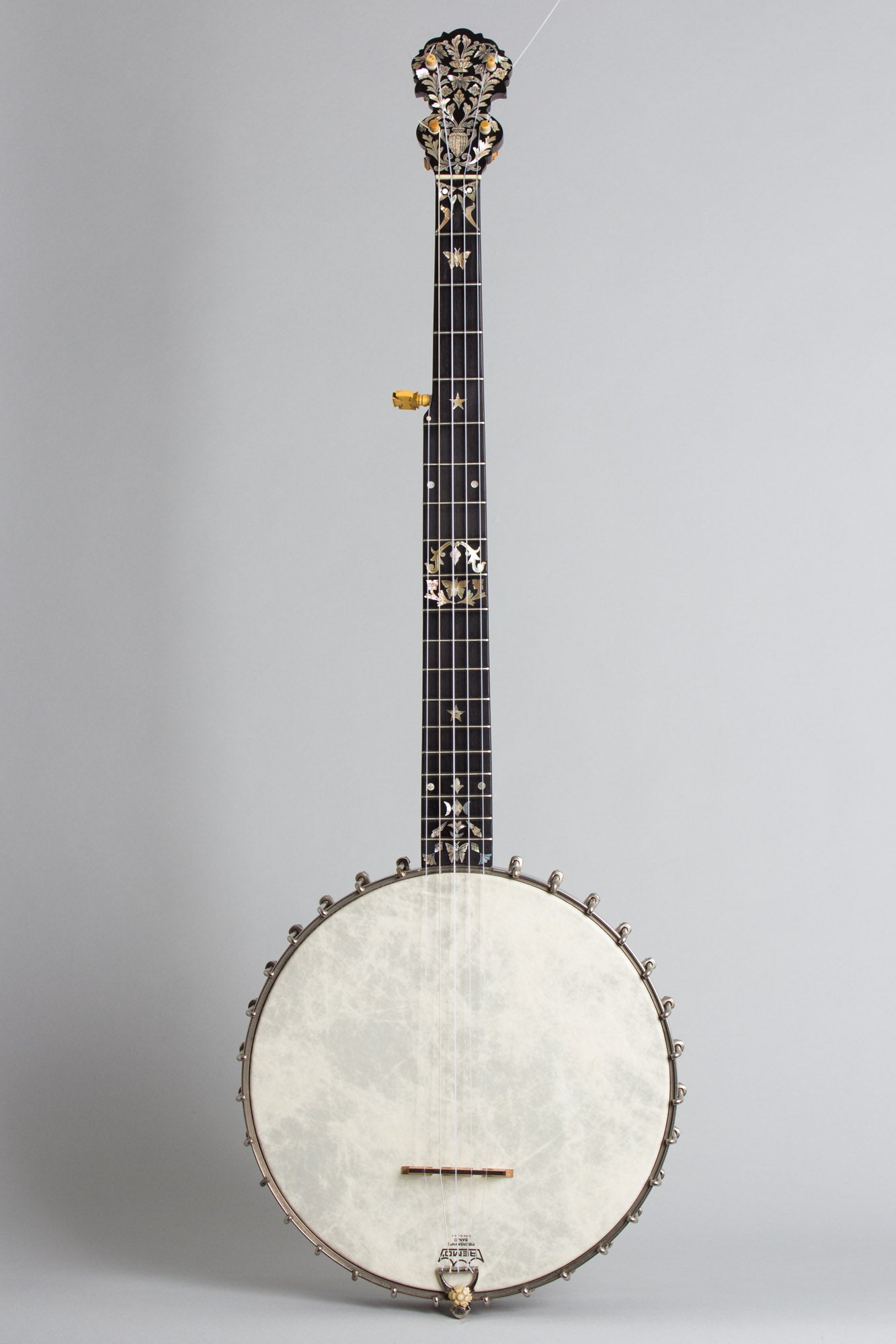 S. S. Stewart Extra Fine Presentation 5 String Banjo (1890)