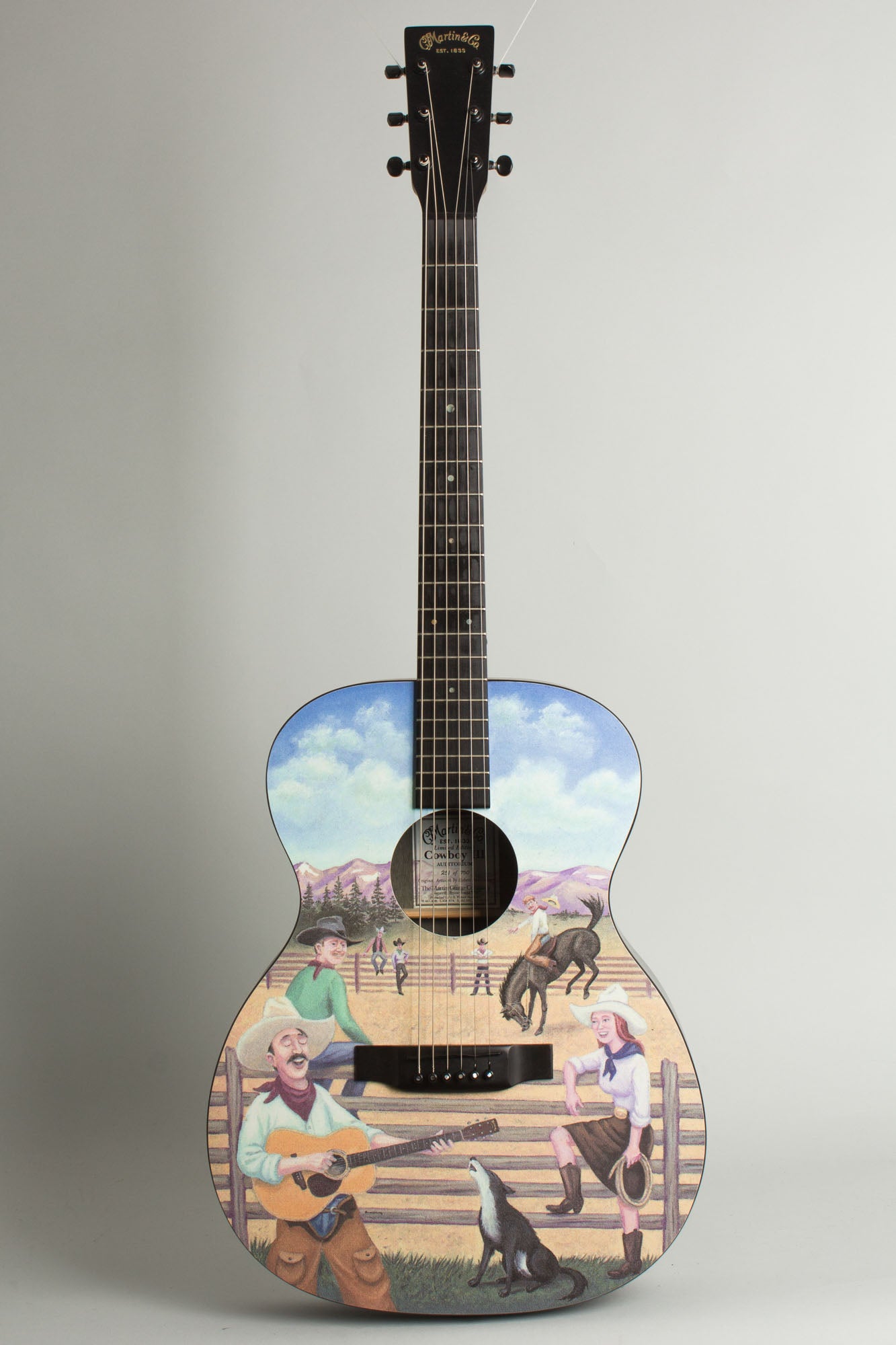 C. F. Martin Cowboy III Auditorium Limited Edition #251/750 Flat Top Acoustic Guitar (2001)