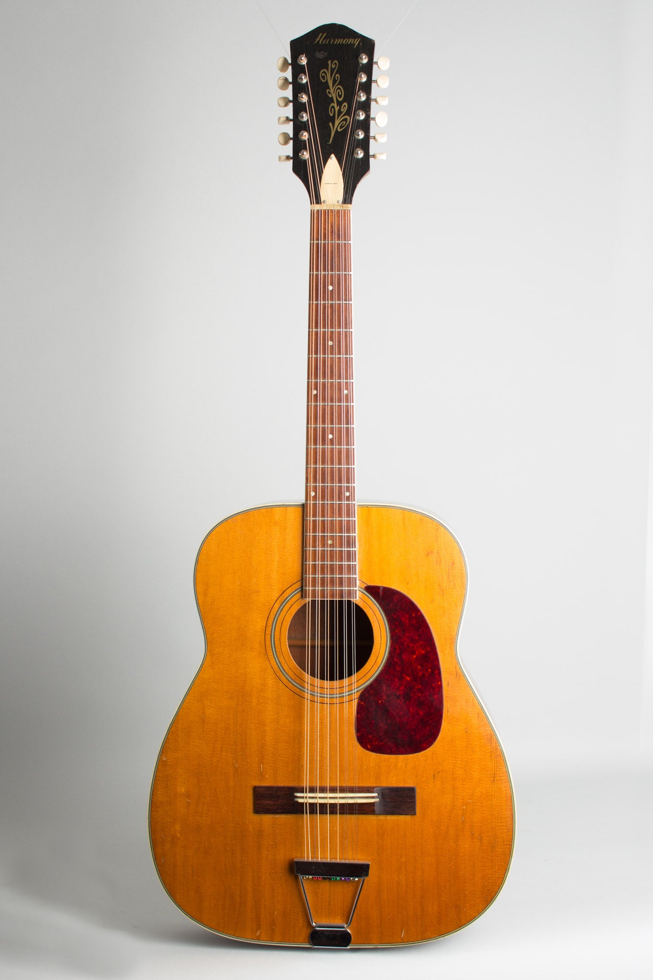 Harmony H-1270 12 String Flat Top Acoustic Guitar (1970)