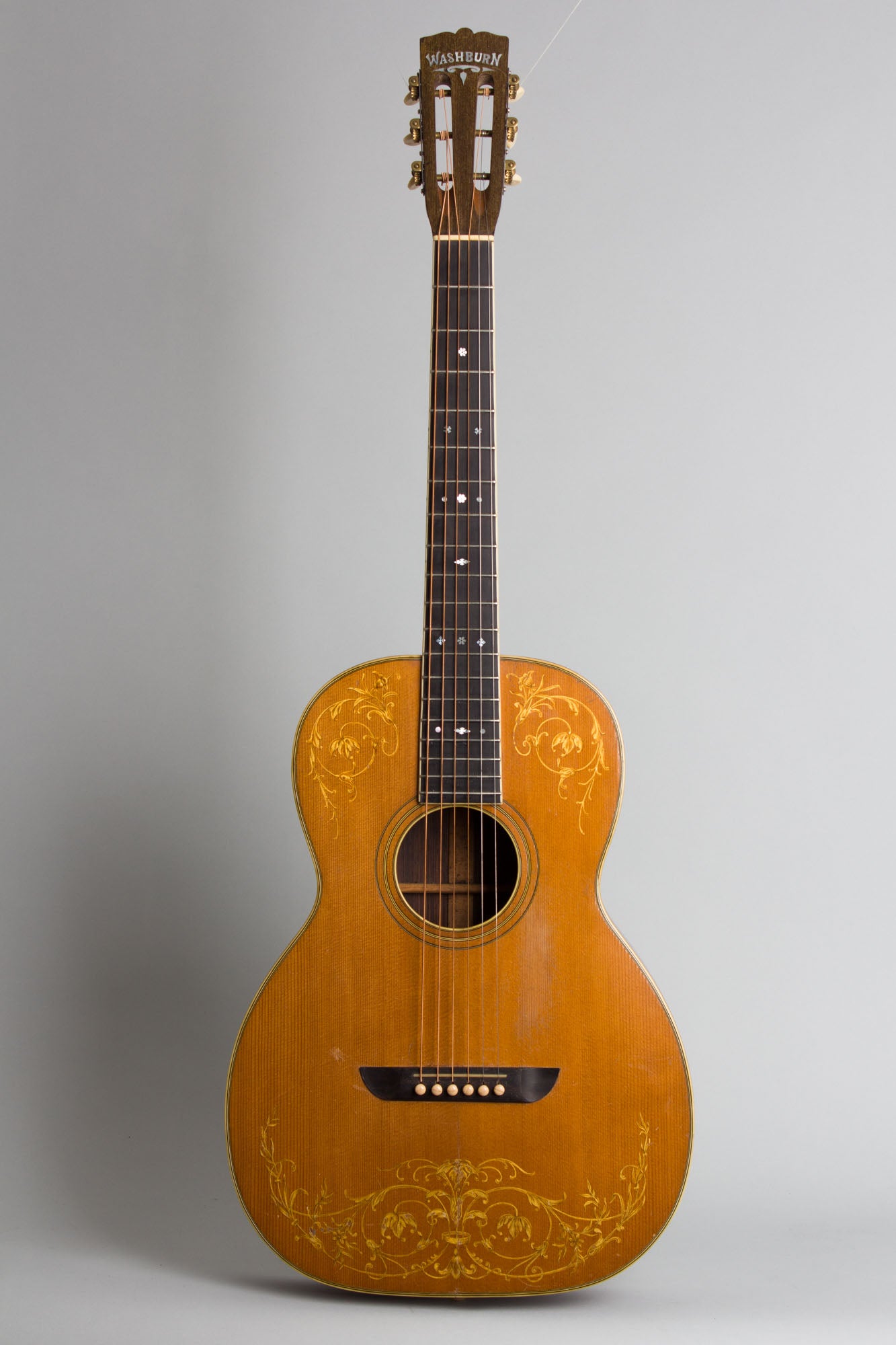 Washburn Model 5238 Deluxe Flat Top Acoustic Guitar (1930)