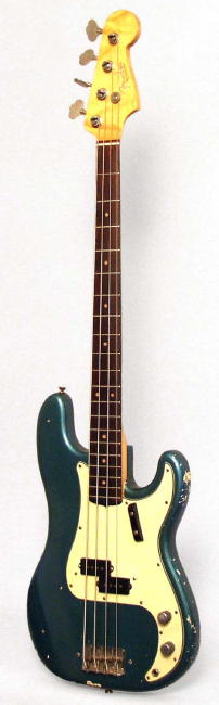 Fender Precision Bass Solid Body Electric Bass Guitar (1963)