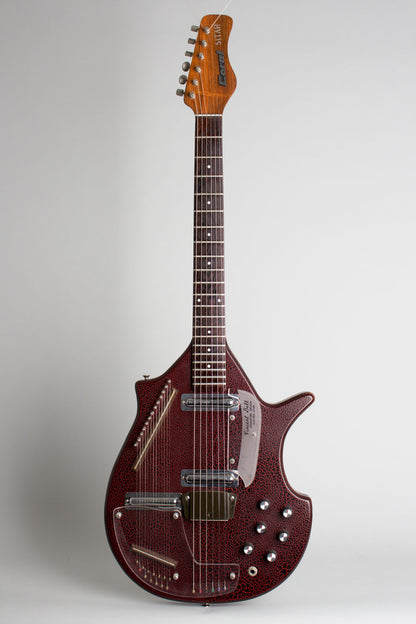 Danelectro Coral Sitar Semi-Hollow Body Electric Guitar (1967)