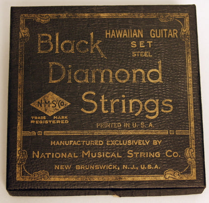 National Musical String Co. Black Diamond Hawaiian Guitar String Set
