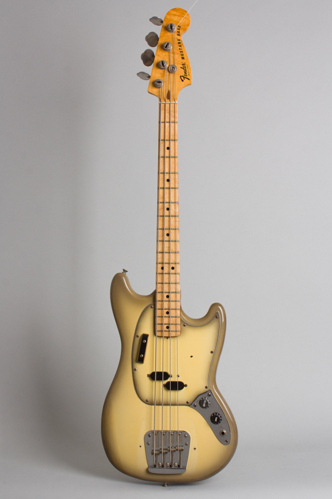 Fender Mustang Antigua Owned by Jeff Tweedy of Wilco Solid Body Electric Bass Guitar (1978)