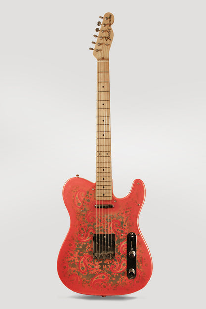 Fender Paisley Telecaster Solid Body Electric Guitar (1985)