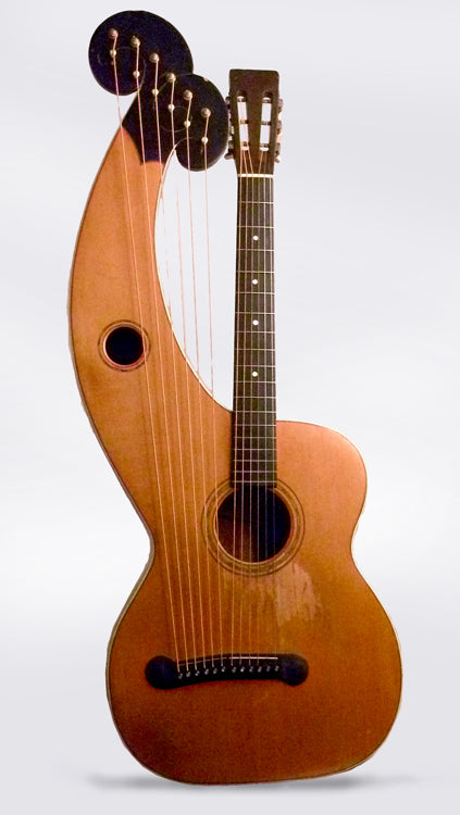 Larson Brothers Dyer Symphony Harp Style #5 Harp Guitar (1918)
