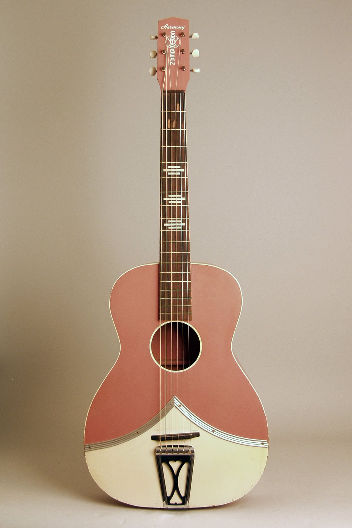 Harmony Model H1002 Caribbean Flat Top Acoustic Guitar (1956)