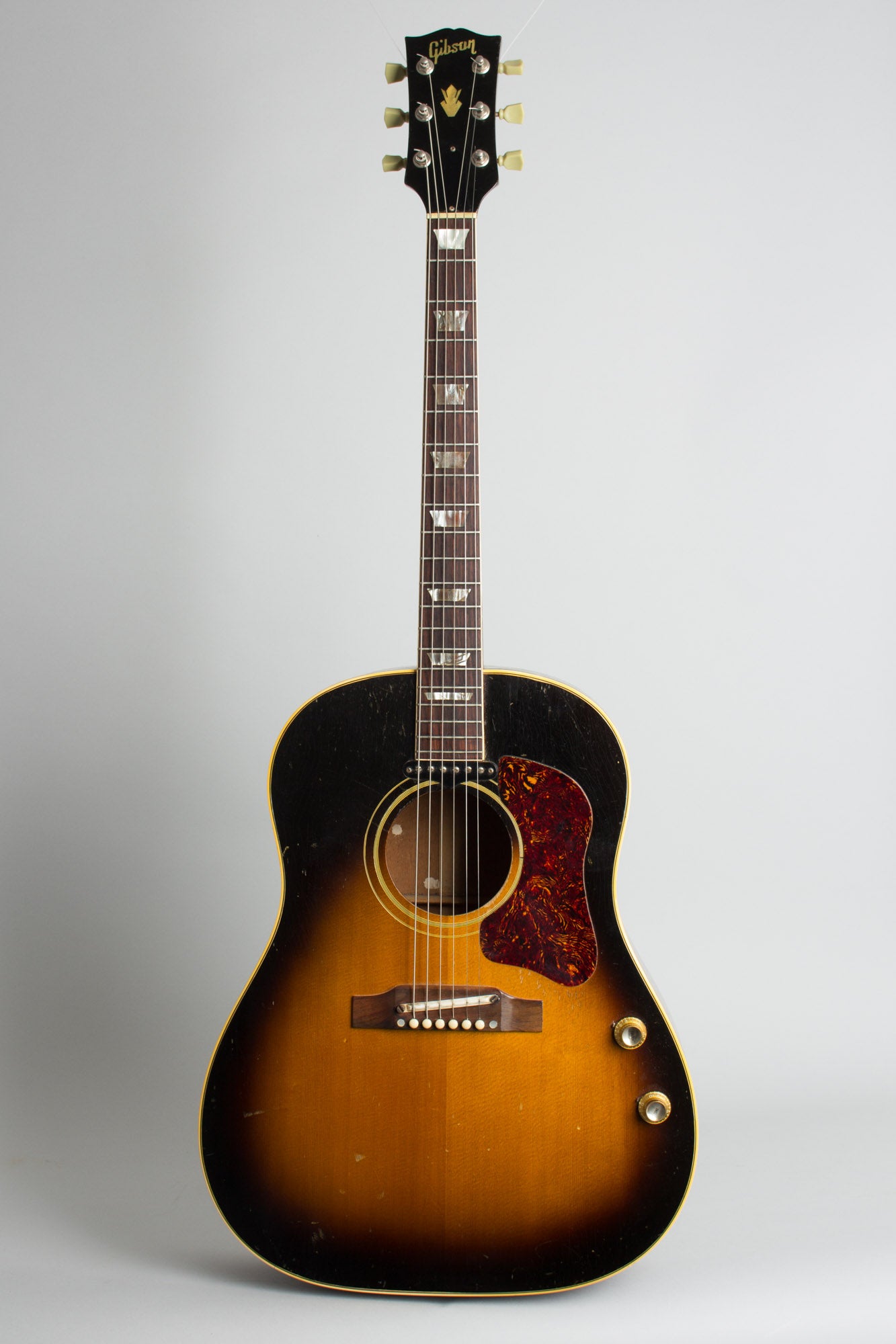 Gibson J-160E Flat Top Acoustic-Electric Guitar (1966)