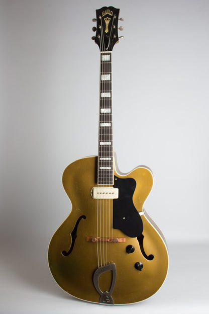 Guild X-150 Gold Arch Top Hollow Body Electric Guitar (1958)