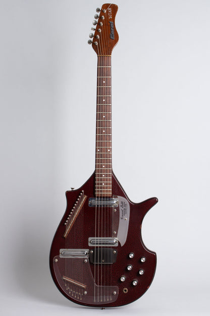 Danelectro Coral Vincent Bell Sitar Semi-Hollow Body Electric Guitar (1968)