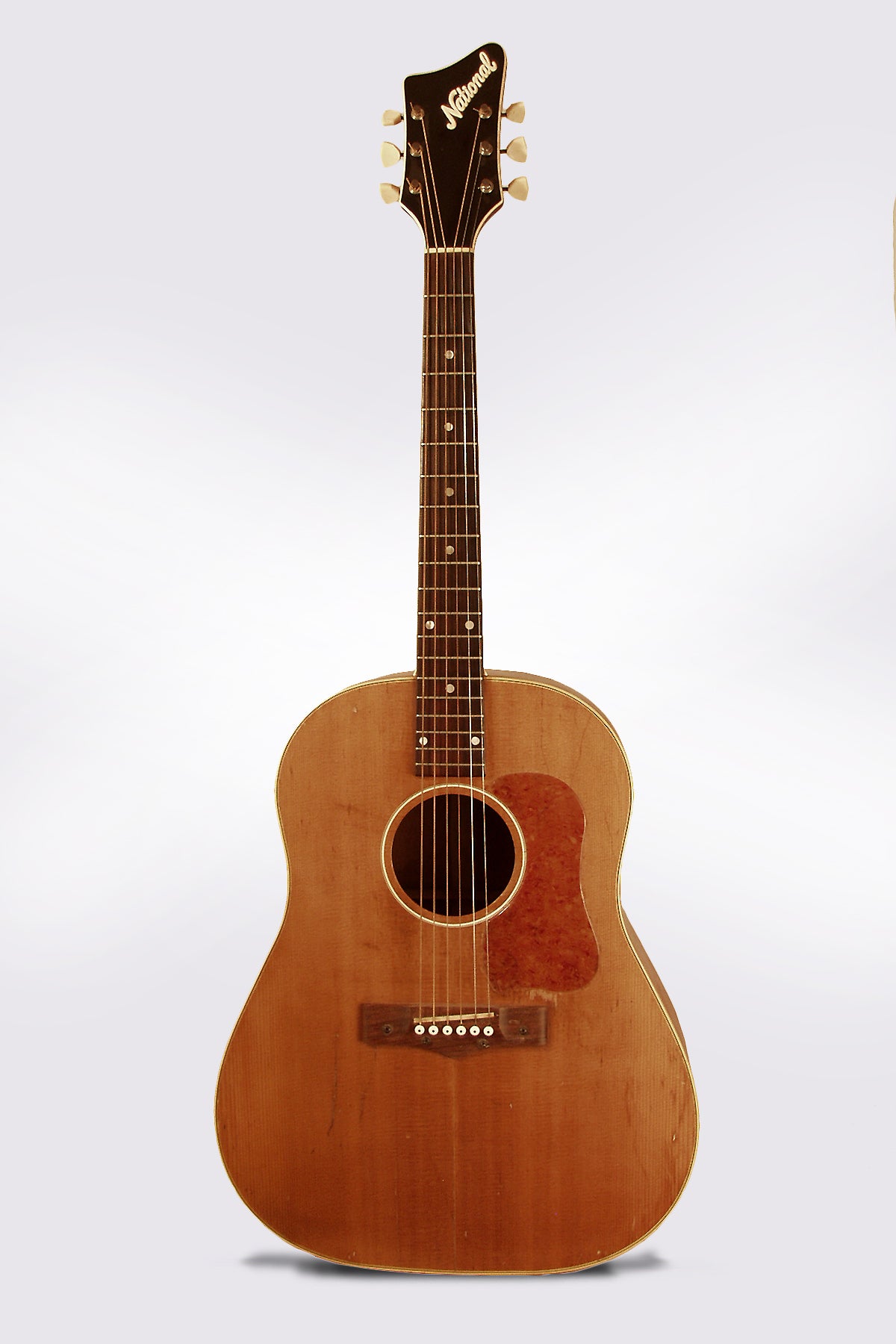 National Model 1155 Flat Top Acoustic Guitar (1960)