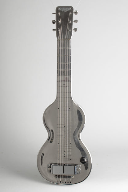 Rickenbacker Silver Hawaiian Lap Steel Electric Guitar (1937)