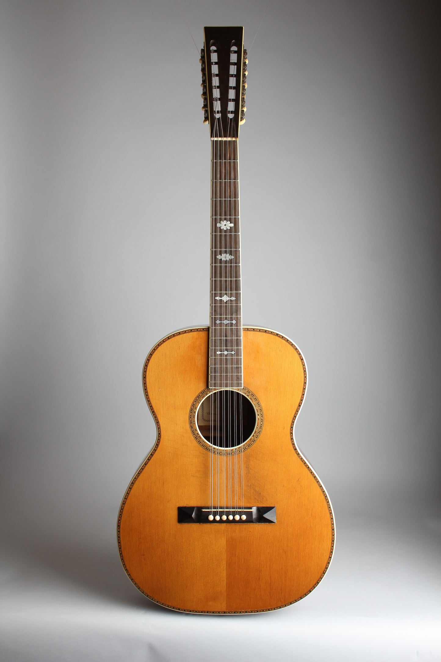 Galiano Jumbo 12 String Flat Top Acoustic Guitar (1925)