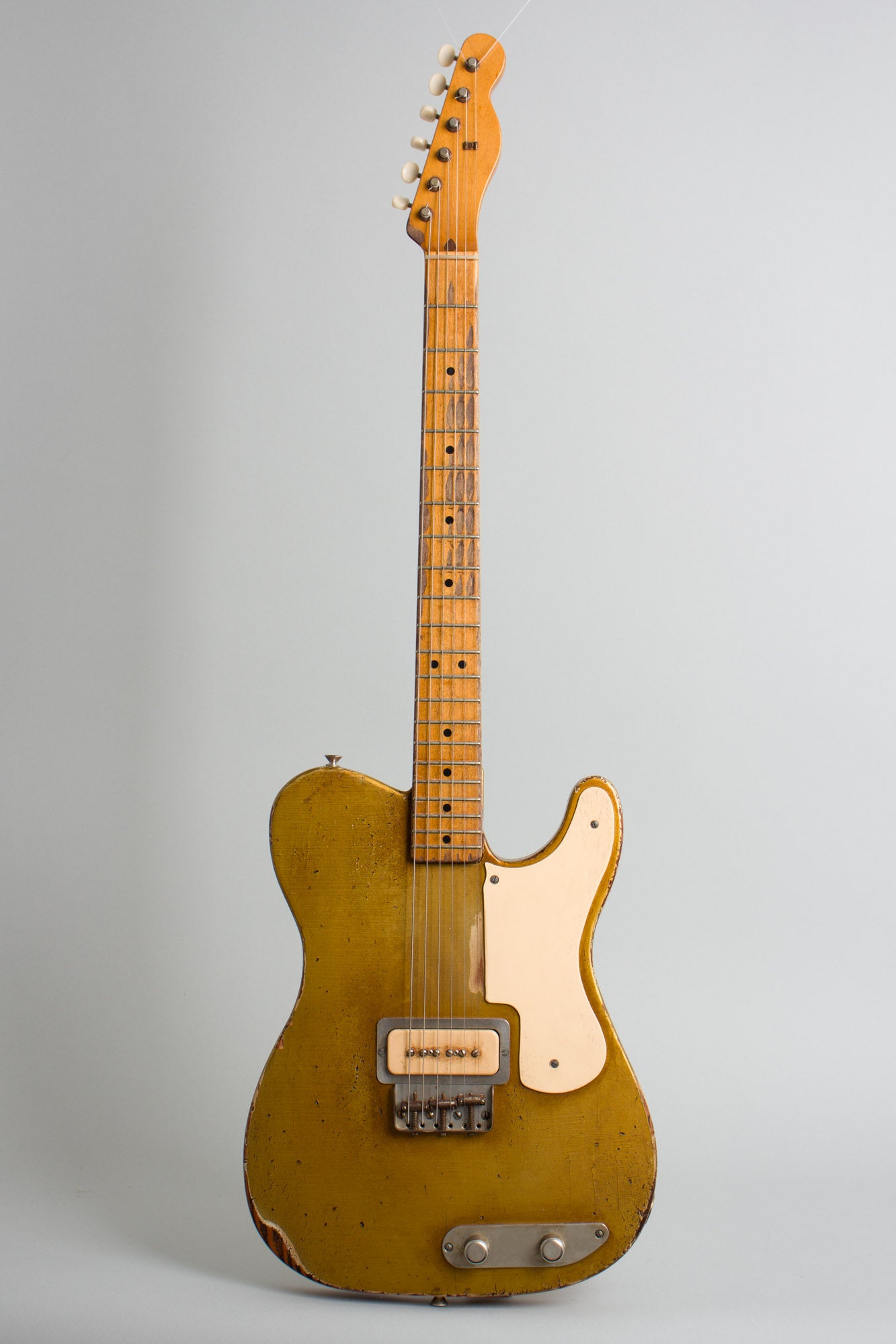 Nacho Guitars Nachocaster Gold Top 1949 Prototype Style Solid Body Electric Guitar (2018)