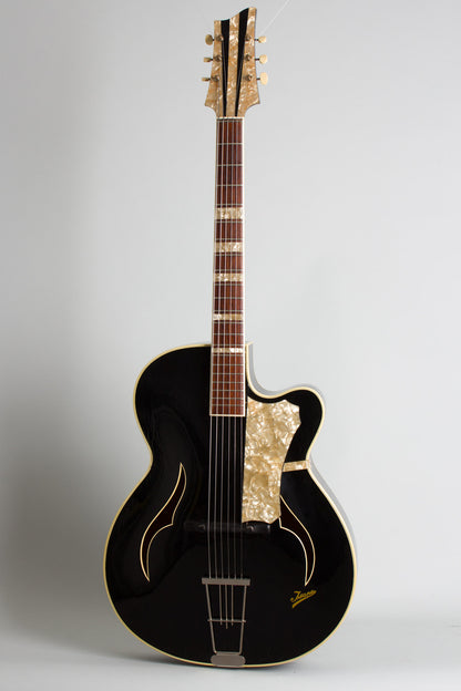 Isana Black Pearl Arch Top Acoustic Guitar (1959)
