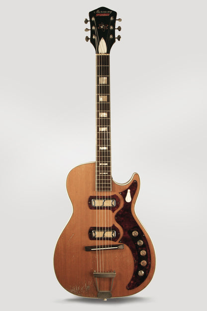 Harmony Stratotone Jupiter H-49 Semi-Hollow Body Electric Guitar (1959)