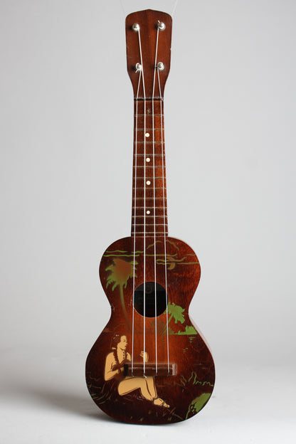 Harmony Supertone Palm Tree Soprano Ukulele (1930)