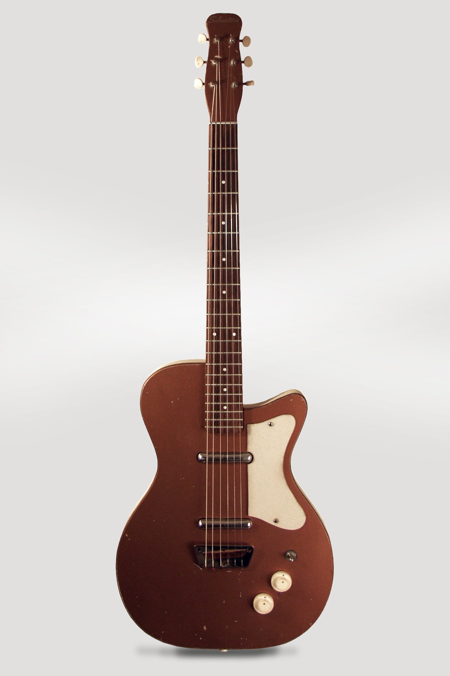Danelectro Silvertone Model 1323 Semi-Hollow Body Electric Guitar (1958)