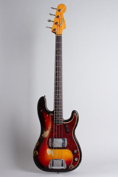 Fender Precision Bass Solid Body Electric Bass Guitar (1964)