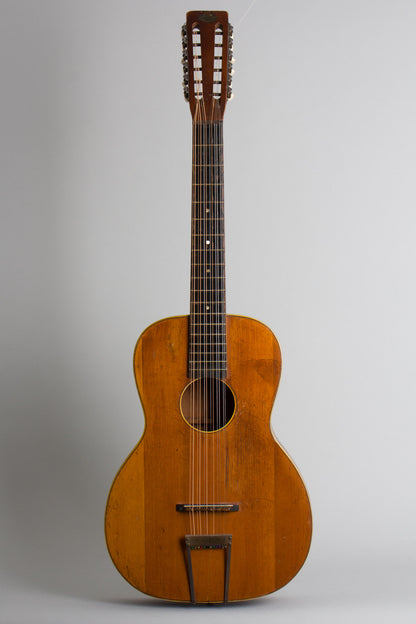 Regal Model 2060 12 String Flat Top Acoustic Guitar (1940s)