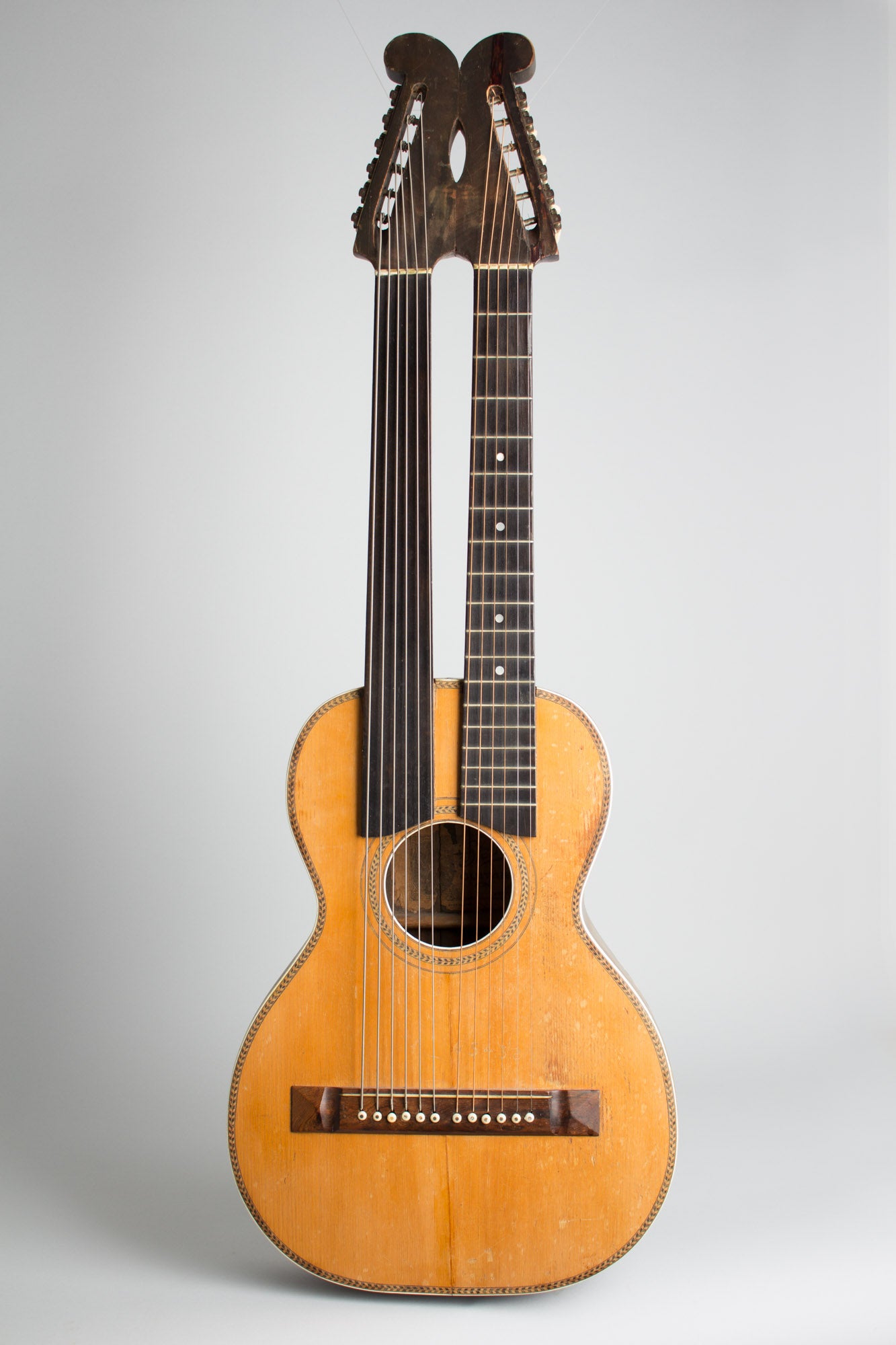 Stella Contra Bass #507DN Harp Guitar (1921)