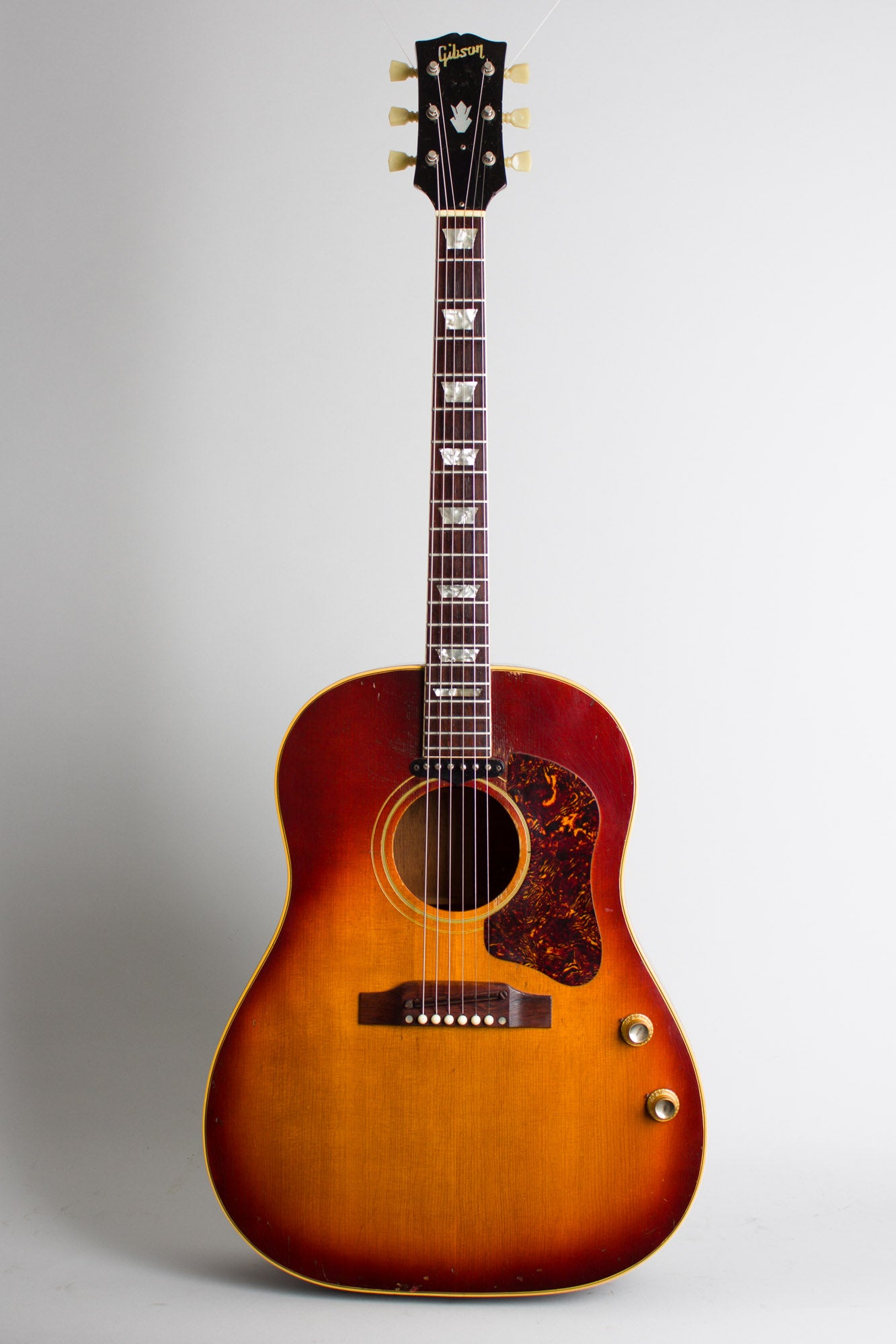 Gibson J-160E Flat Top Acoustic-Electric Guitar (1966)