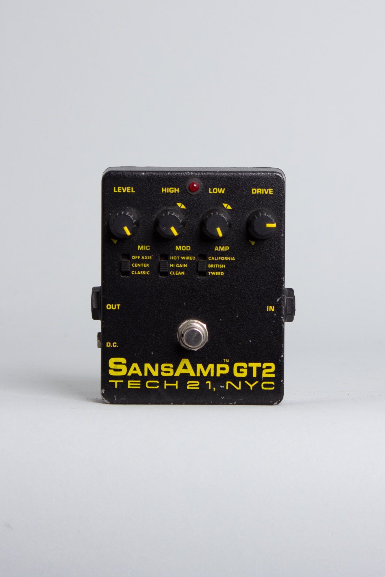 Tech 21 GT2 SansAmp Preamp Effect (1994) – RetroFret