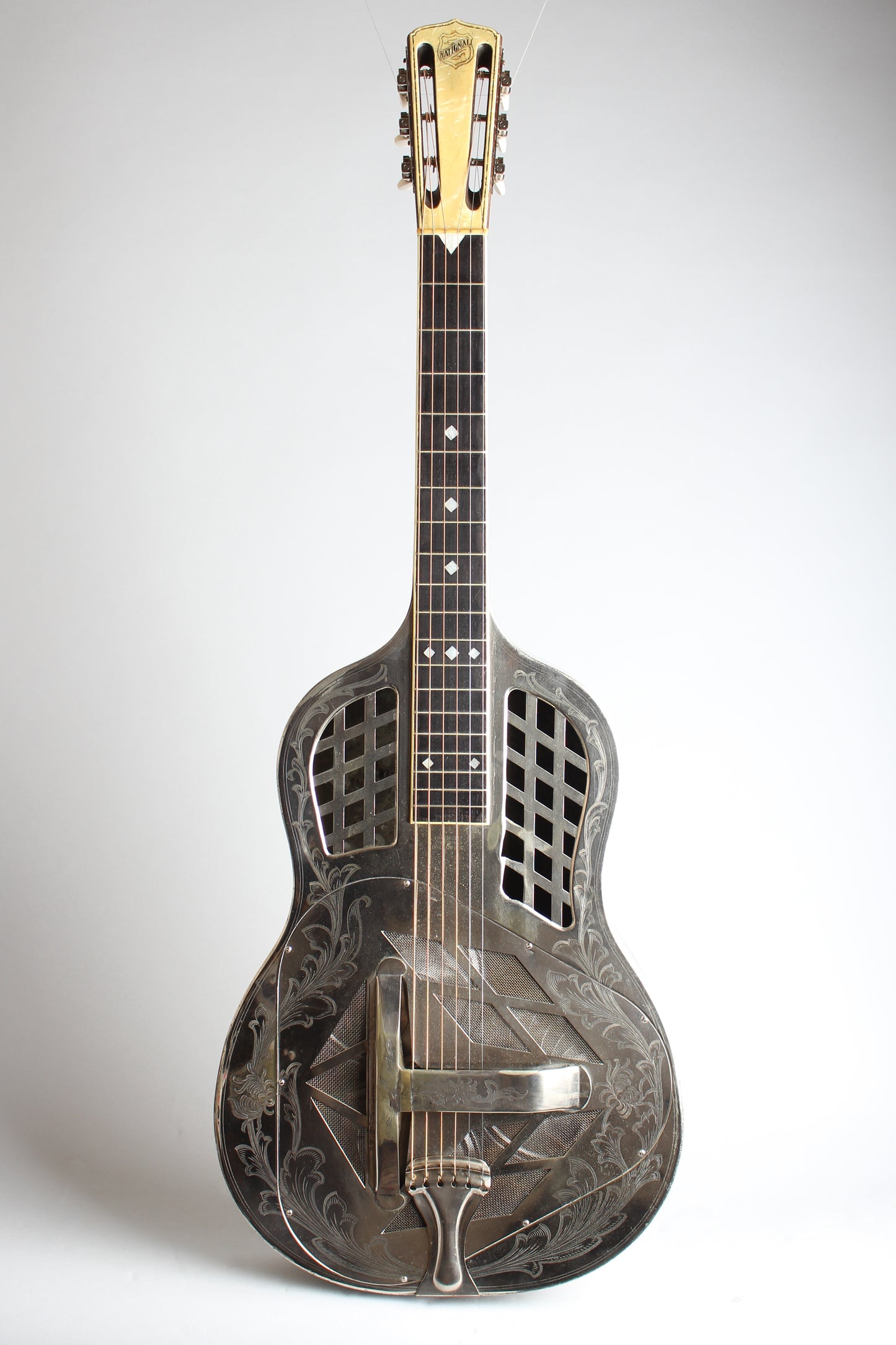National Style 4 Tricone Squareneck Resophonic Guitar (1930)