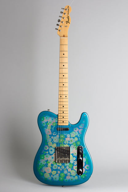 Fender Blue Floral Telecaster Solid Body Electric Guitar (2006)