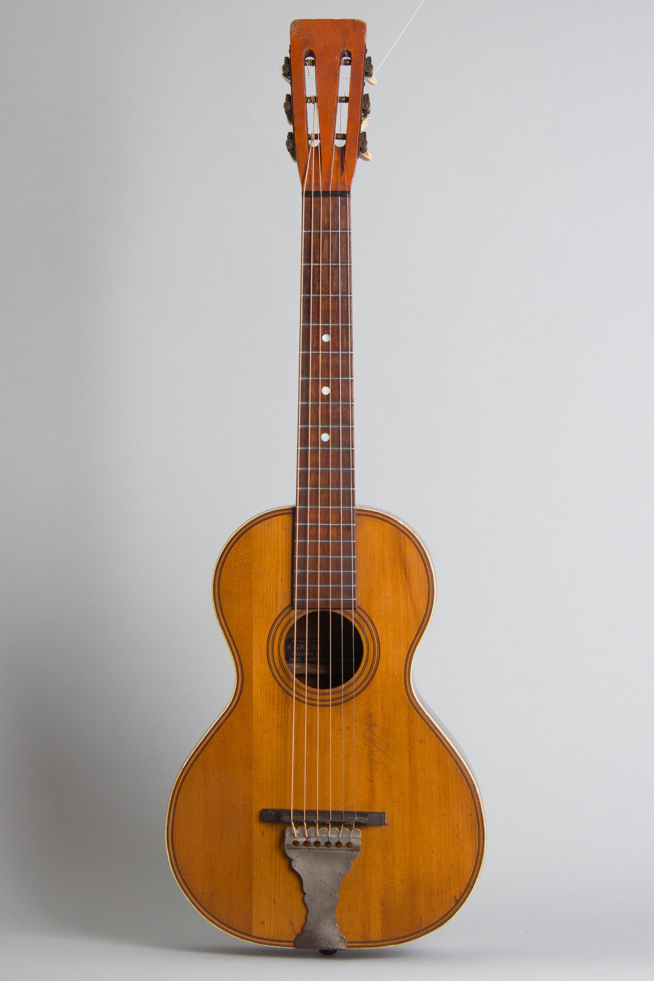 Grunewald 3/4 Size Flat Top Acoustic Guitar (1905)