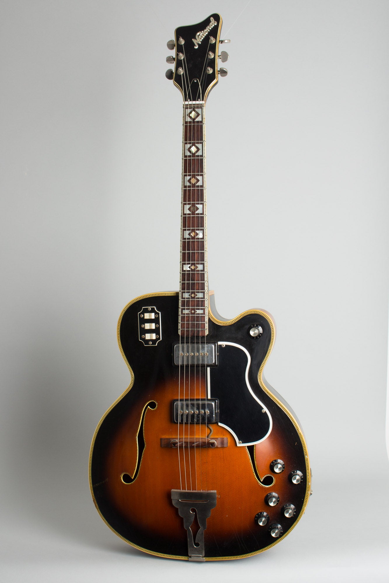 National Prototype Arch Top Hollow Body Electric Guitar (1968)