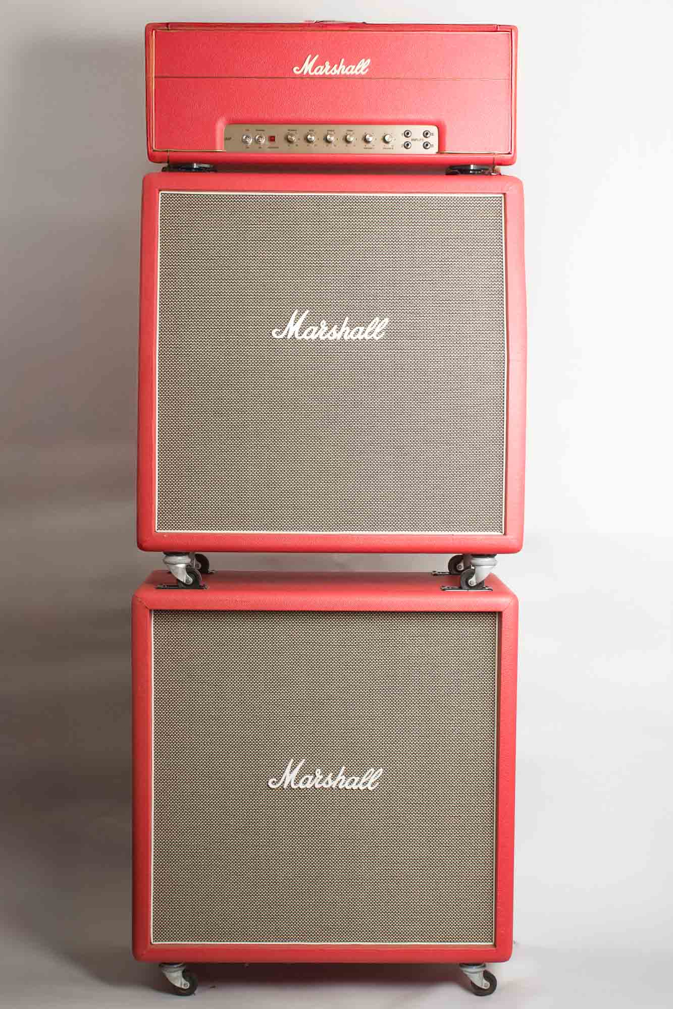 Marshall JMP Model 1992 Super Bass 100 Watt Tube Full Stack Amplifier (1971)