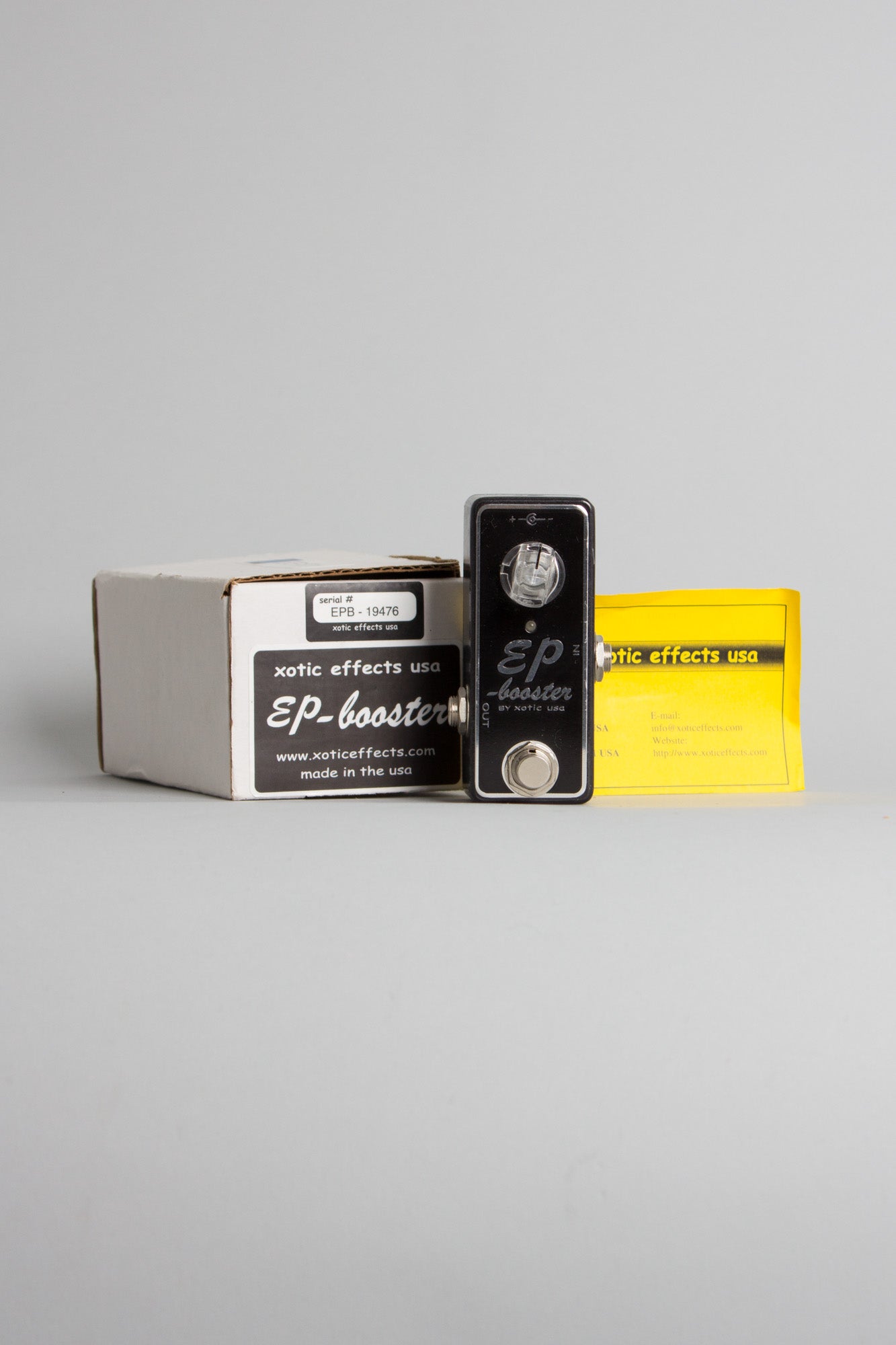 Xotic Effects USA EP-Booster Boost Effect