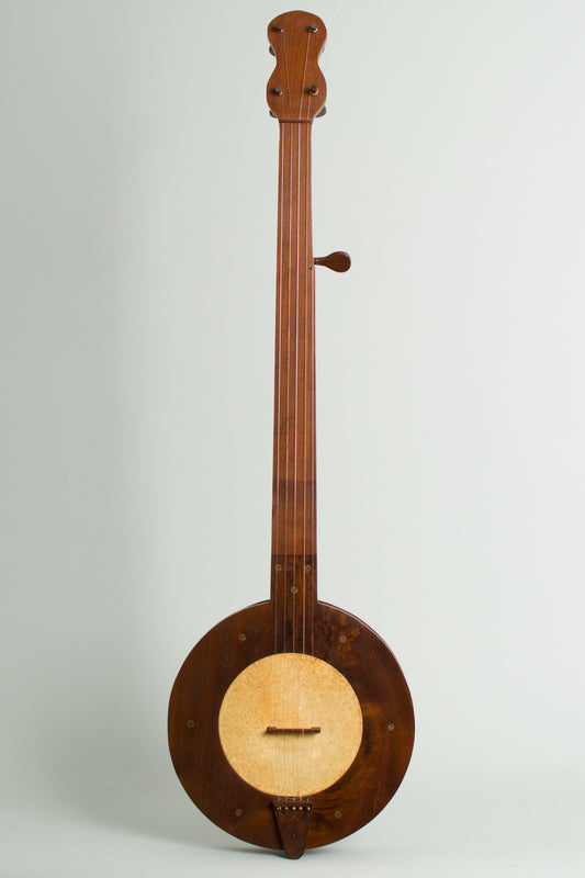 Stanley Hicks Left-Handed Mountain Banjo 5 String Fretless Banjo (1980)