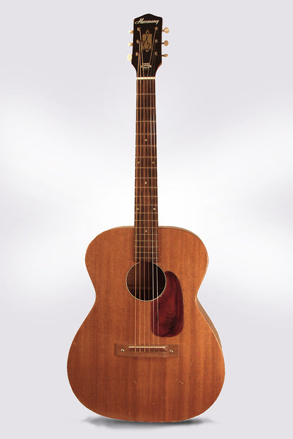 Harmony H-165 Flat Top Acoustic Guitar (1960's)