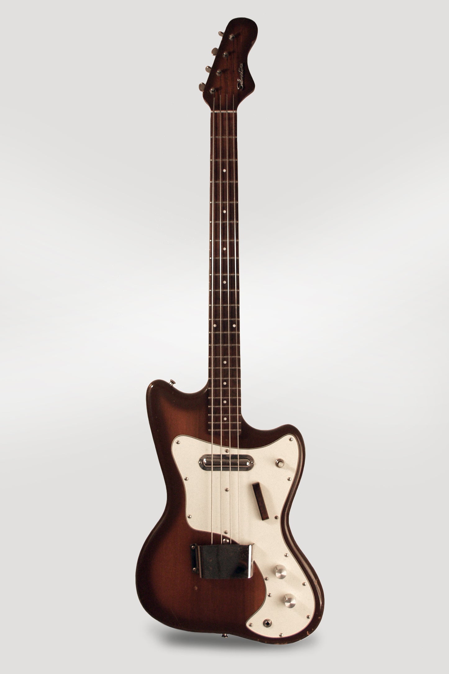Danelectro Silvertone Model 1442 Solid Body Electric Bass Guitar (1968)