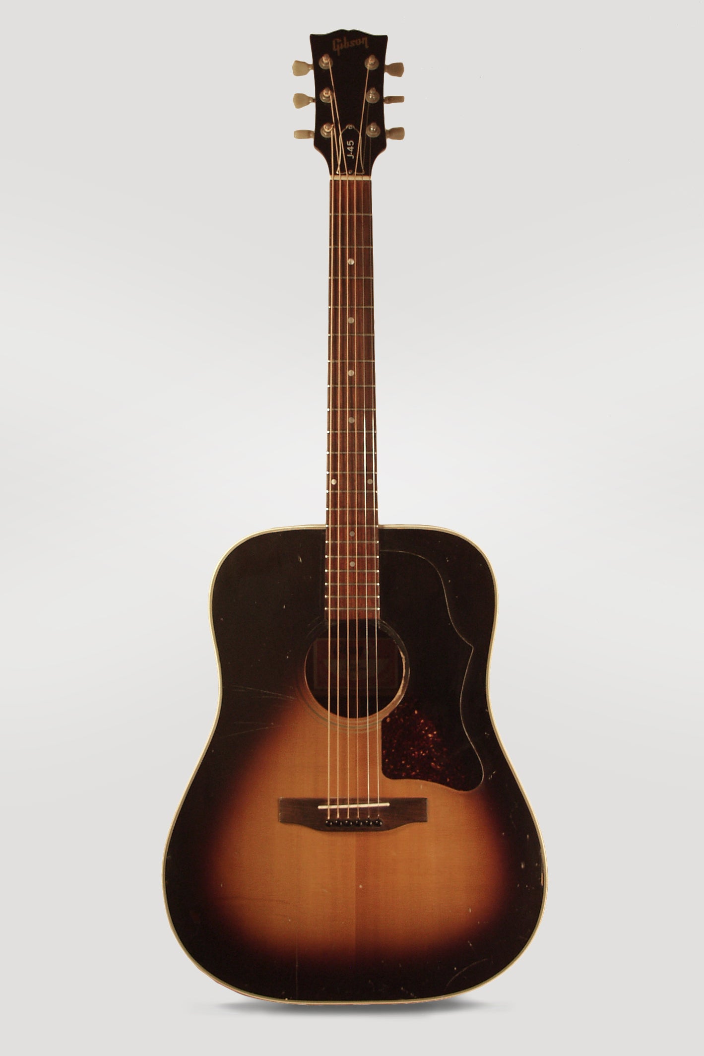 Gibson J-45 Deluxe Flat Top Acoustic Guitar (1979)
