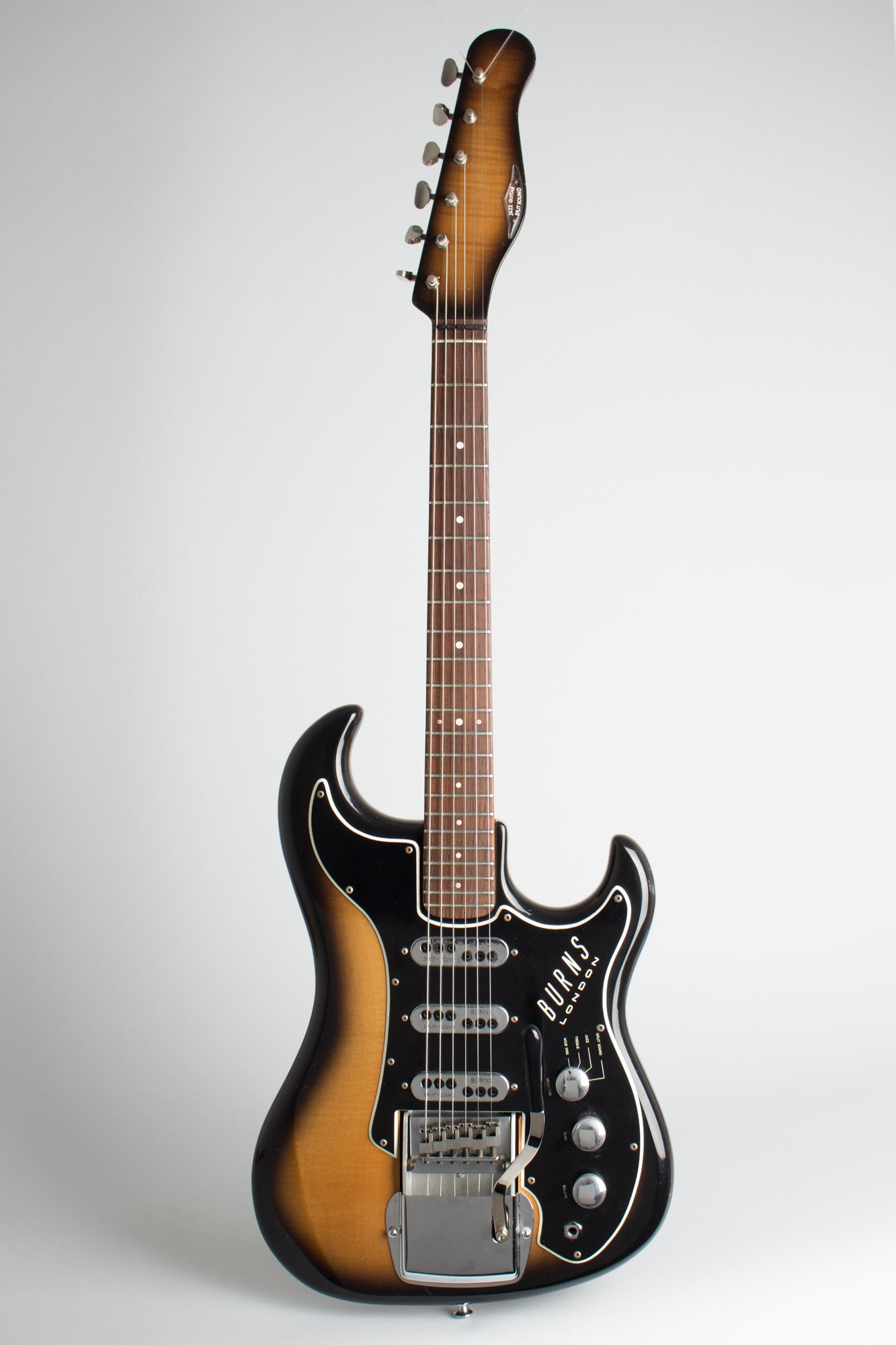 Burns Jazz Split Sound Solid Body Electric Guitar (1964)