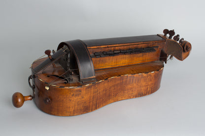 unknown Guitar Shaped 6 String Hurdy-gurdy (late 18th Century)