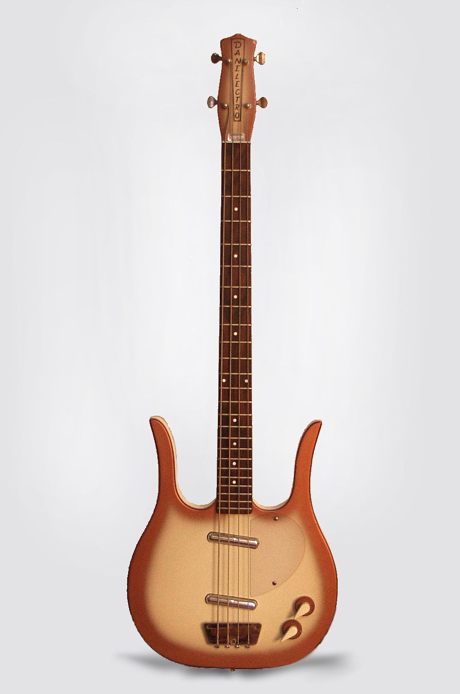 Danelectro Longhorn Model 4423 Electric Bass Guitar (1965)