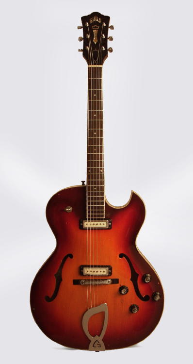 Guild T-100D Thinline Hollow Body Electric Guitar (1966)