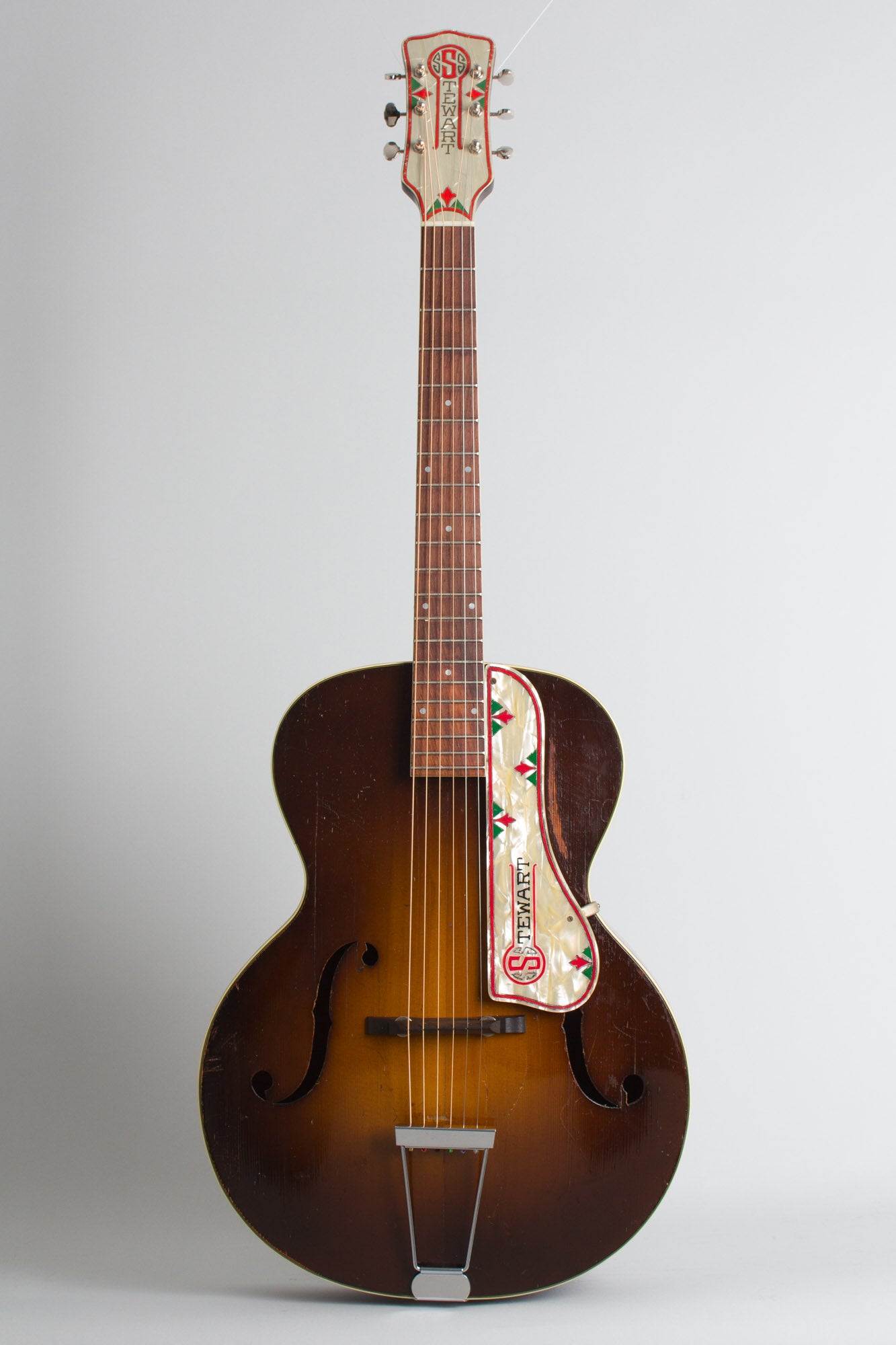 Harmony S.S. Stewart Model 1286 Arch Top Acoustic Guitar (1938)
