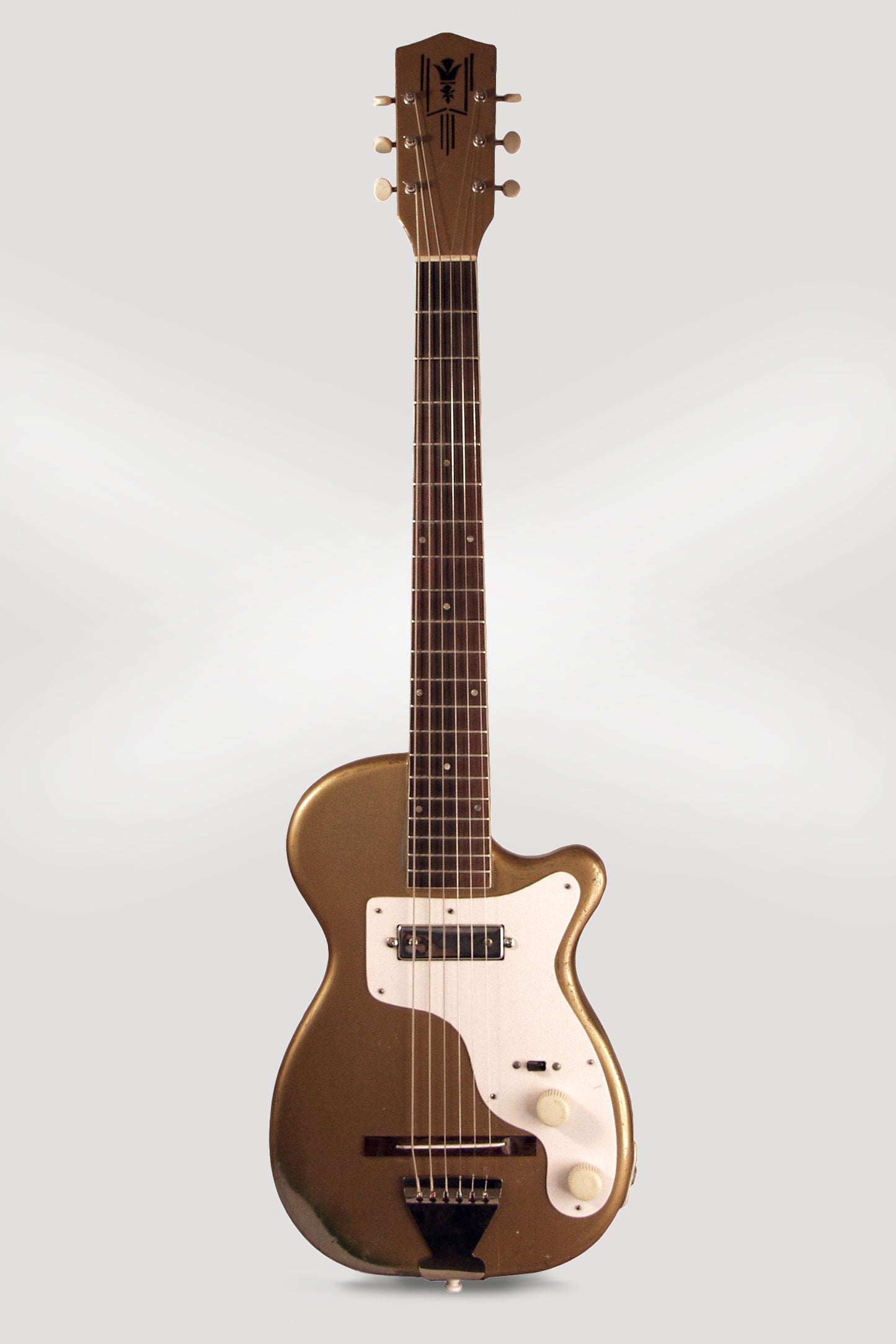 Harmony H-44 Stratotone Solid Body Electric Guitar (1957)