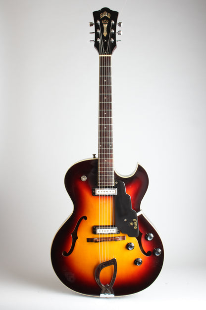 Guild T-100D Thinline Hollow Body Electric Guitar (1966)